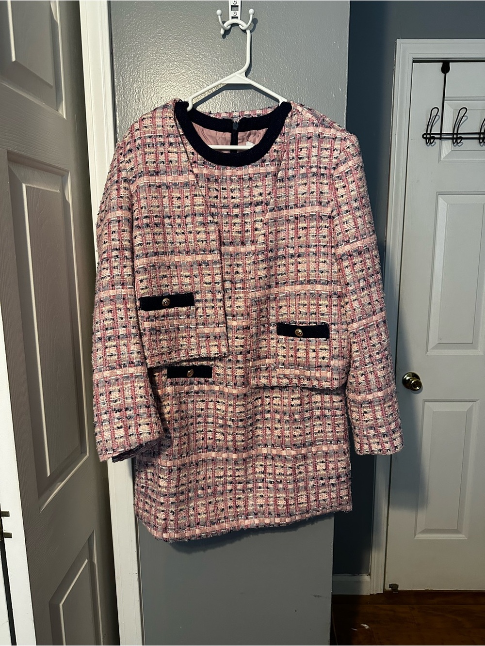 Endless Rose Tweed Mini Dress with Matching Blazer
